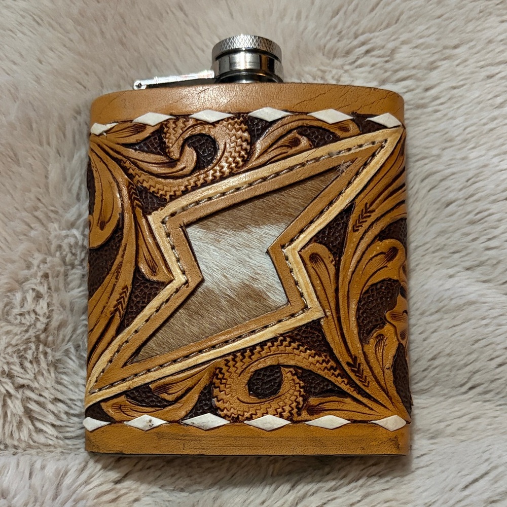 Never used 7oz flask.